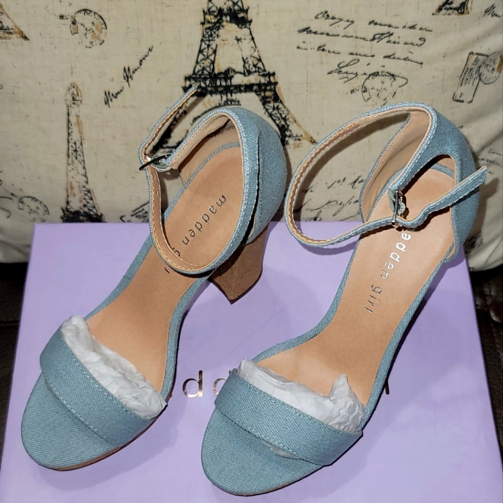 Madden girl Denim platform